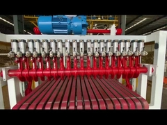 Çamur boş blokları ve katı tuğla kesimi için sinkroni baskı kesme sistemleri