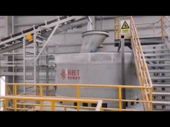 BBT TWPM-185 Tekerlek Islak Tencere Fırını Kil Tuğla Yapım Hattı Düzeltme Ekipmanı Kenar Koşucu Fırın