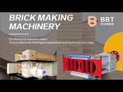 Kırmızı kil Otomatik Toprak Tuğla Yapma Makinesi Tünel Fırın Projesi