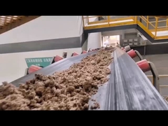 Çift Dişli Yuvarlak Çakıştırıcı Kil Tuğla Yapma Makinesi Rol Çakıştırıcı