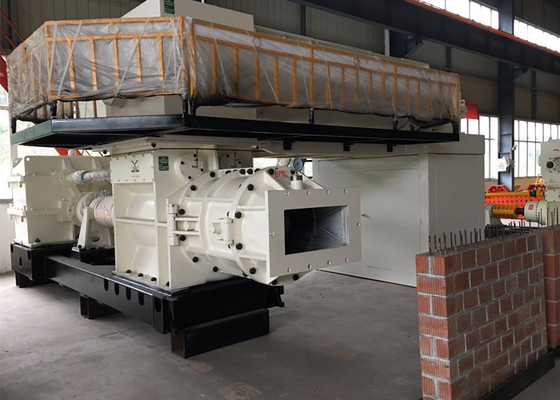 Toprak Toprak Kil Bağlantılı Kırmızı Katı Tuğla Yapma Makinesi / Tam Otomatik Blok Makinesi