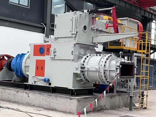 BBT tam otomatik kil tuğla yapma makinesi EV55 modeli yüksek kapasiteli ekstruder tedarik ediyor
