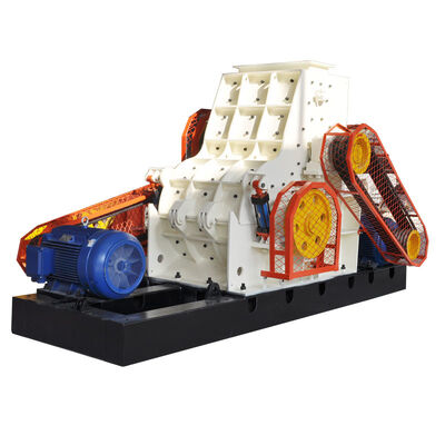 Kil tuğla yapım endüstrisi için çift dişli makaralı yüksek hızlı döner çekiçli kırıcı