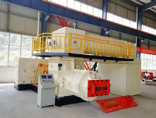 Katı / İçi Boş Tuğlalar İçin Otomatik Vakum Ekstruder Kil Tuğla Yapma Makinesi