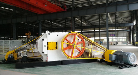 Kil Tuğla Yapımı İçin GS1210 Çelik İnce Kırıcı Rulo Makinesi Değirmeni