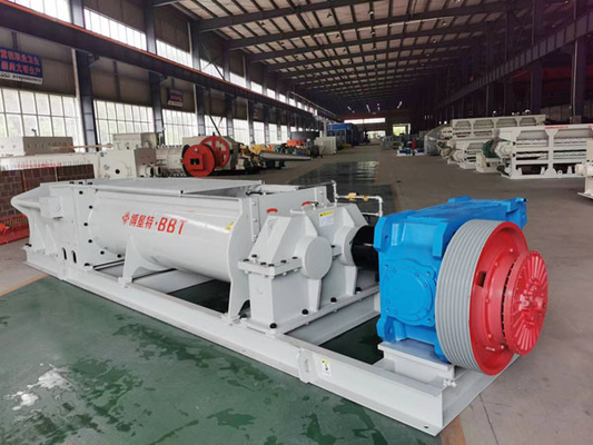 Endüstriyel karıştırma için 90 veya 110kw Güç ve 380V 50Hz ile 50-65 M3/h Twin Shaft Paddle Mixer