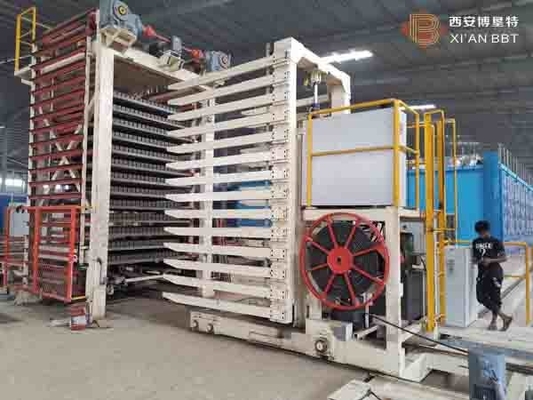 Çamur Kil Tuğla Yapma Makinesi Üretim Hattı 2.5 ~ 2.8MPa Ekstrüzyon Basıncı