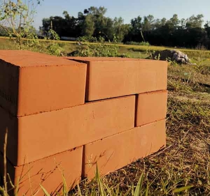 Çamur Kil Tuğla Yapma Makinesi Üretim Hattı 2.5 ~ 2.8MPa Ekstrüzyon Basıncı