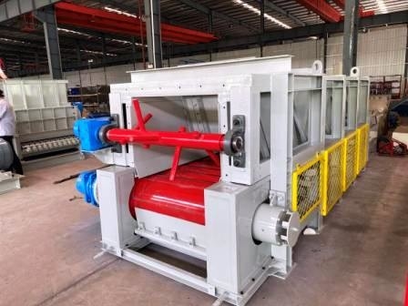 Plaka Besleyici Otomatik Çimento Tuğla Yapma Makinesi 10 - 50m3/h Kapasite