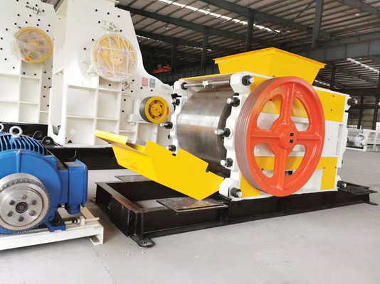 Mineraller İşleme için GS1080 Rafine Rulo Öğütme Makinesi Değirmen Kırıcı