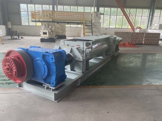220V / 380V Tuğla Kil Karıştırma Makinesi Extruder 30 - 40m3/H Kapasite