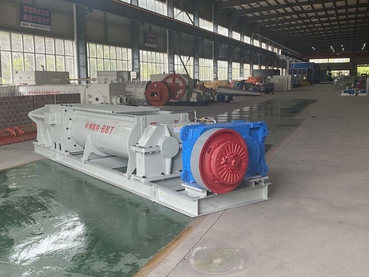 220V / 380V Tuğla Kil Karıştırma Makinesi Extruder 30 - 40m3/H Kapasite