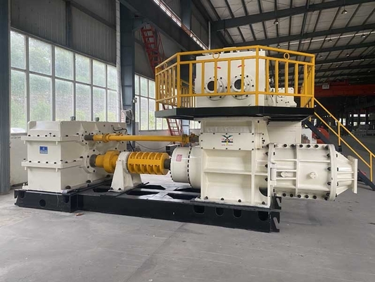 Vakum Ekstruder Çamur Tuğla İmalat Makinesi / Mobil Blok Kalıplama Makinesi
