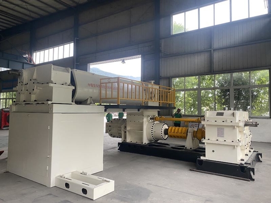 Vakum Ekstruder Çamur Tuğla İmalat Makinesi / Mobil Blok Kalıplama Makinesi