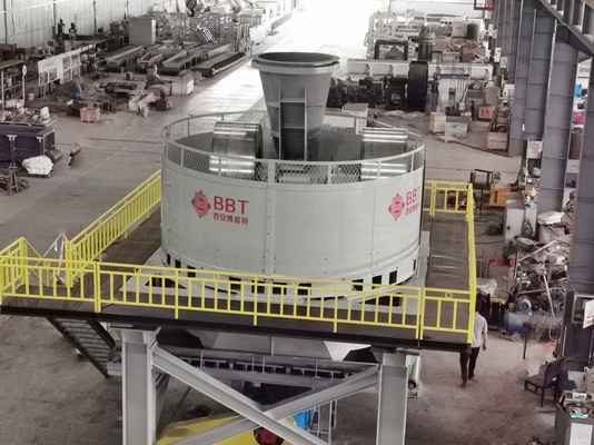 Kil Tuğla Üretim Hattı İçin Özelleştirilmiş Islak Öğütme Değirmeni 65200kg Ağırlık
