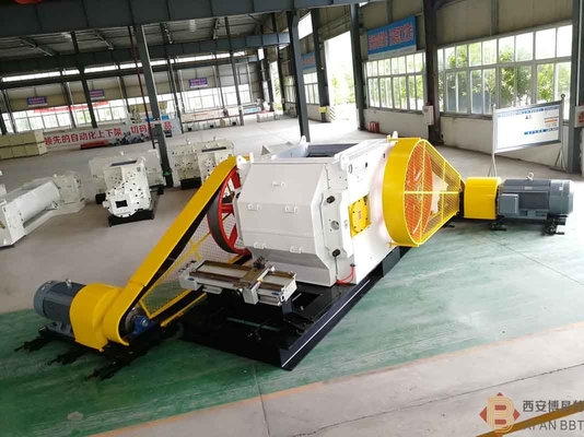 GS1412 İnce Silindirli Kırma Makinesi Yüksek Hızlı Rafine Tahıl Silindirli Değirmen