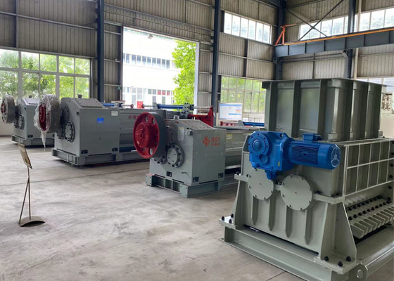 Çift Dişli Silindirli Kırma Makinesi 400mm Çap 1000mm Genişlik