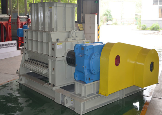 Çift Dişli Silindirli Kırma Makinesi 400mm Çap 1000mm Genişlik