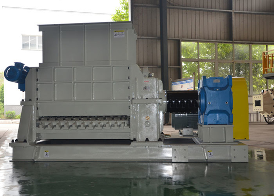 Çift Dişli Silindirli Kırma Makinesi 400mm Çap 1000mm Genişlik