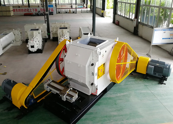 Tam Otomatik Üretim Hattı İçin Yüksek Hızlı Kil Tuğla Silindir Kırıcı Makinesi