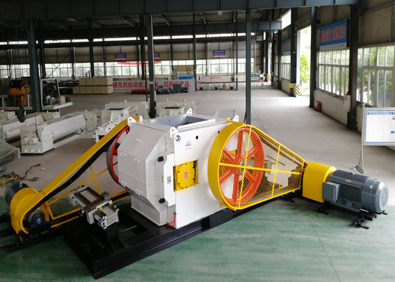 Tam Otomatik Üretim Hattı İçin Yüksek Hızlı Kil Tuğla Silindir Kırıcı Makinesi