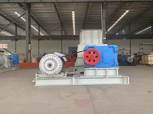 Otomatik Kırmızı Toprak Kilitleme Tuğla Makinesi / Çift Dişli Silindirli Kırıcı