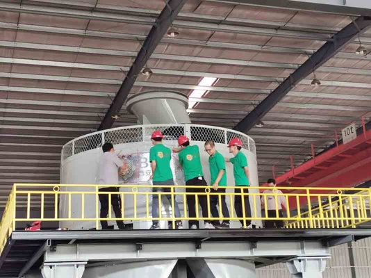 Yüksek Hızlı Cevher Hazırlama Ekipmanları Otomatik Islak Tava Değirmenleri