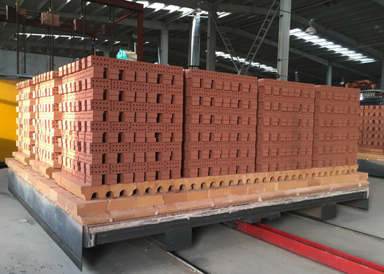 Tam Otomatik Kil Tuğla Tünel Fırın proje genişliği Tipler 4.6m 4.9m 6.9m 7.2m