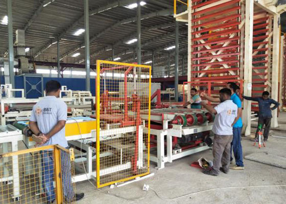 Kil tuğla kurutucu Otomatik yükleme boşaltma sistemi makine Otomatik ISO9001 sertifikalı