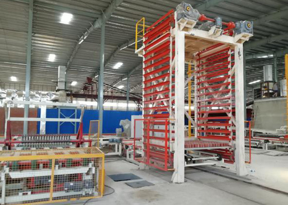 Tuğla Kurutma Makinesi İçin Tam Otomatik Kil Tuğla Yükleme ve Boşaltma Sistemi