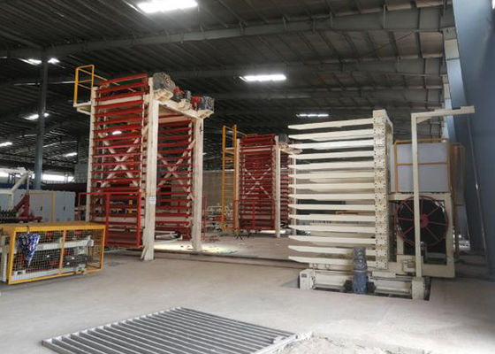 Otomatik kil tuğla kurutma makinesi iki kat ateşleme ayarlaması için 100000 Pcs çıkış