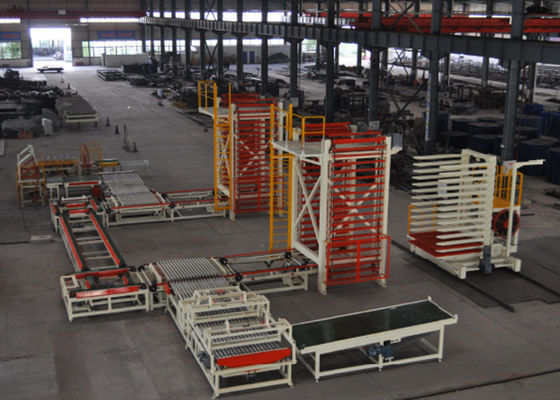 Otomatik kil tuğla kurutma makinesi iki kat ateşleme ayarlaması için 100000 Pcs çıkış