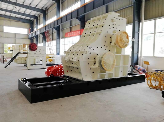 Özelleştirilmiş Mineral İşleme Ekipmanları 220V / 380V Çift Rotorlu Çekiçli Kırıcı