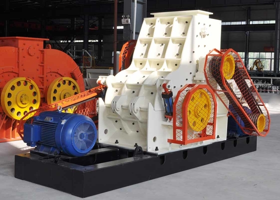 Madencilik Ekipmanları İçin İkiz Rotorlu Birincil Çekiçli Kırıcı Değirmen 50Hz