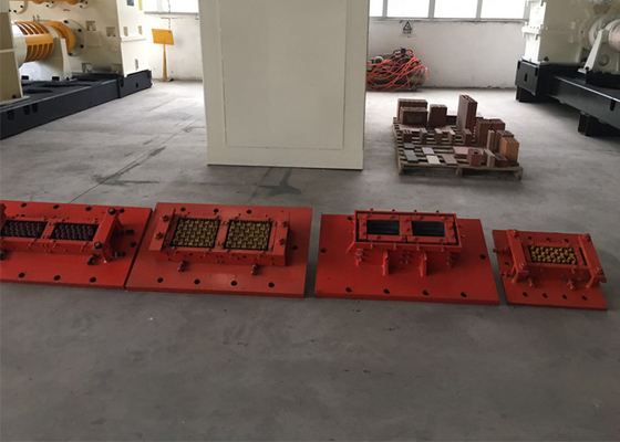 Toprak Toprak Kil Bağlantılı Kırmızı Katı Tuğla Yapma Makinesi / Tam Otomatik Blok Makinesi