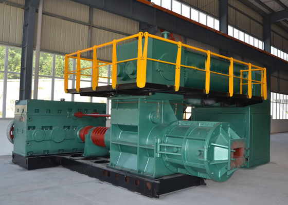 Üretim Hattı İçin Kil Katı Blok Otomatik Tuğla Yapma Makinesi Çift Kademeli