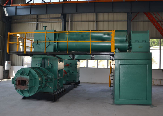 Vakum Ekstruder ile Kil Kırmızı İçi Boş Blok Otomatik Tuğla Yapma Makinesi