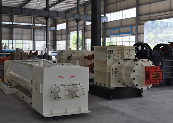 Tam Otomatik Katı İçi Boş Blok Tuğla Yapma Makinesi Vakum Ekstrüzyon