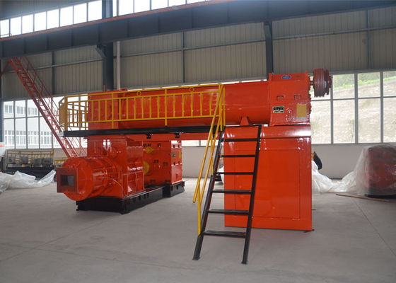 Enerji Tasarruflu Katı Otomatik Tuğla Yapma Makinesi Vakum Ekstrüzyon 4.0Mpa