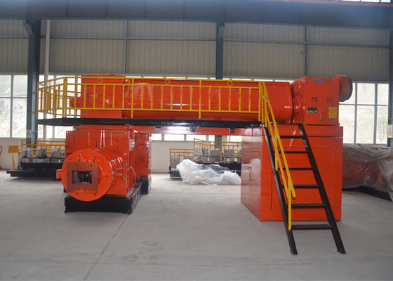 Enerji Tasarruflu Katı Otomatik Tuğla Yapma Makinesi Vakum Ekstrüzyon 4.0Mpa