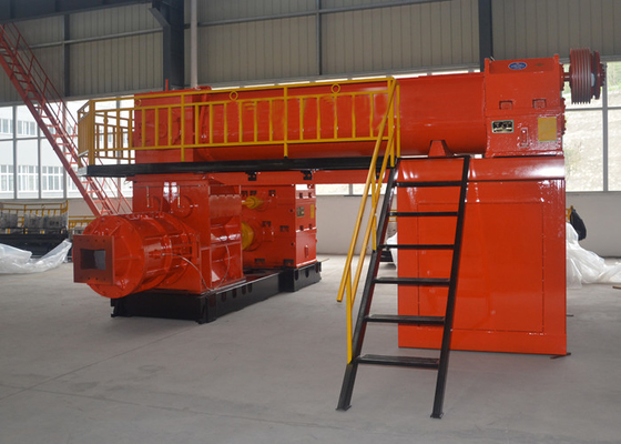 Enerji Tasarruflu Katı Otomatik Tuğla Yapma Makinesi Vakum Ekstrüzyon 4.0Mpa