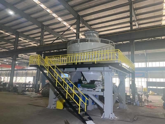 40 - 50 M3/H Kapasiteli Kil Tuğla Üretim Hattı Tam Otomatik Islak Tava Değirmeni