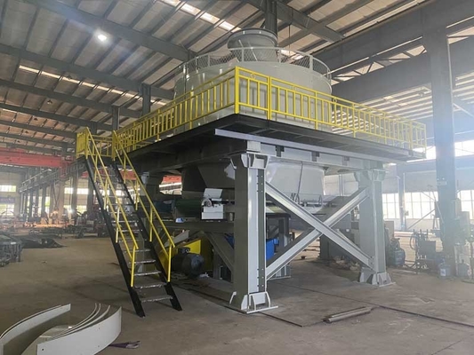 40 - 50 M3/H Kapasiteli Kil Tuğla Üretim Hattı Tam Otomatik Islak Tava Değirmeni