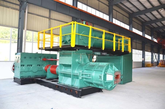 30000kg Ağırlık Otomatik Vakum Ekstruder Kil Tuğla Makinesi Kararlı Çalışma