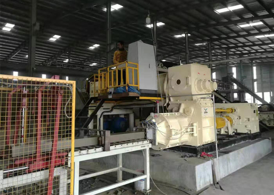 Tam Otomatik Vakum Tuğla Makinesi İçi Boş Blok Ekipmanları 304 Paslanmaz Çelik