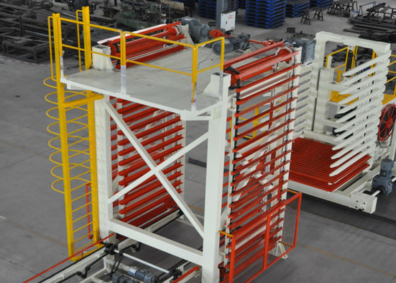 Malzeme Tam Otomatik Yükleme ve Çıkartma Sistemi Tuğla Yapma Lini için Makine