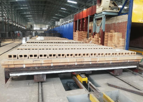 Hidrolik itme makinesi kil tuğla fırın tesisi tünel fırın yardımcı ekipman