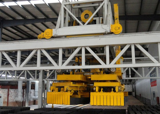 İçi boş bloklar için tam otomatik kil tuğla istifleme makinesi farklı kapasite
