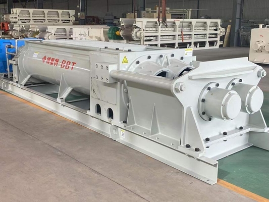 Otomatik Kırmızı Tuğla Yapma Makinesi 30 - 40m³/H Kapasiteli Yatay Kanatlı Mikser