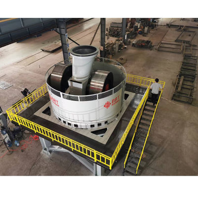 Yeni tuğla üretimi fabrikası TWPM185 Çamur tuğla üretimi için ıslak pan değirmen makineleri